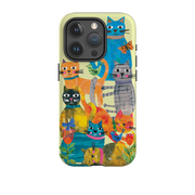 iPhone Case - Cat Party By Tracey English