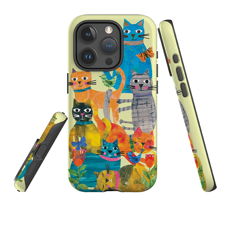 iPhone Case - Cat Party By Tracey English