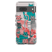 Google Tough  Case - Cat Party II By Tracey English