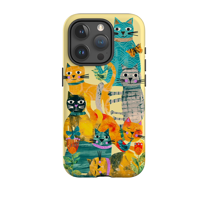 iPhone Case - Cat Party III By Tracey English