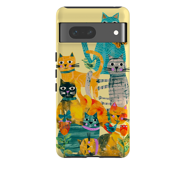 Google Tough  Case - Cat Party III By Tracey English