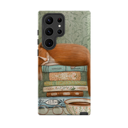 Samsung Tough Case - Cats and Books By Maja Lindberg