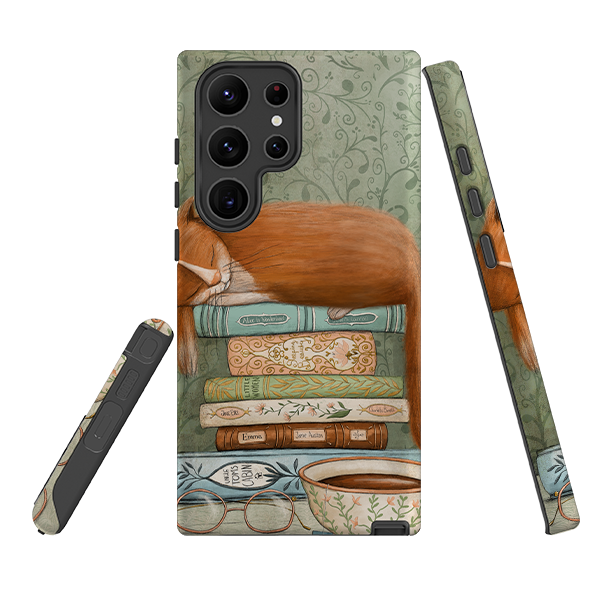 Samsung Tough Case - Cats and Books By Maja Lindberg