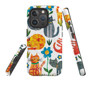 iPhone MagSafe Tough Case - Cats By Tracey English