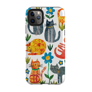 iPhone Tough Case - Cats By Tracey English