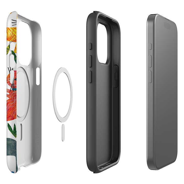 iPhone MagSafe Tough Case - Cats By Tracey English