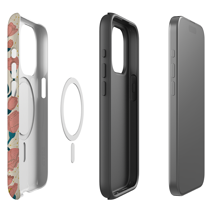 iPhone MagSafe Tough Case -  Celestial Oracle Cream By Nina Pace
