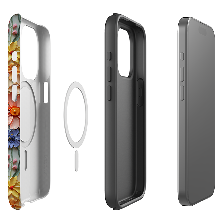iPhone MagSafe Tough Case - Cerelia Floral