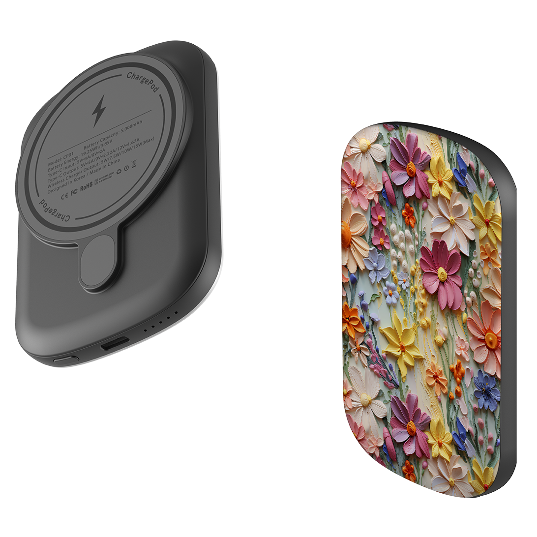MagSafe Power Bank - Cerelia Floral