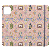 Charleston Peach Pink Wallet Case By Catherine Rowe