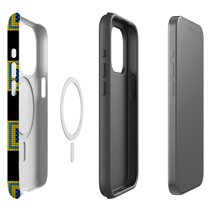 iPhone MagSafe Tough Case - Chequers By Cressida Bell