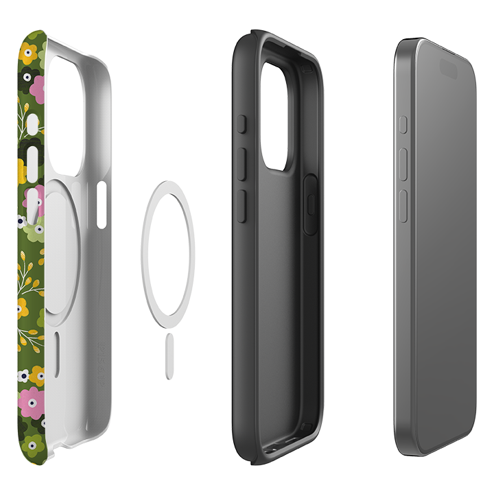 iPhone MagSafe Tough Case -  Cherry Blossom II By Ali Brookes