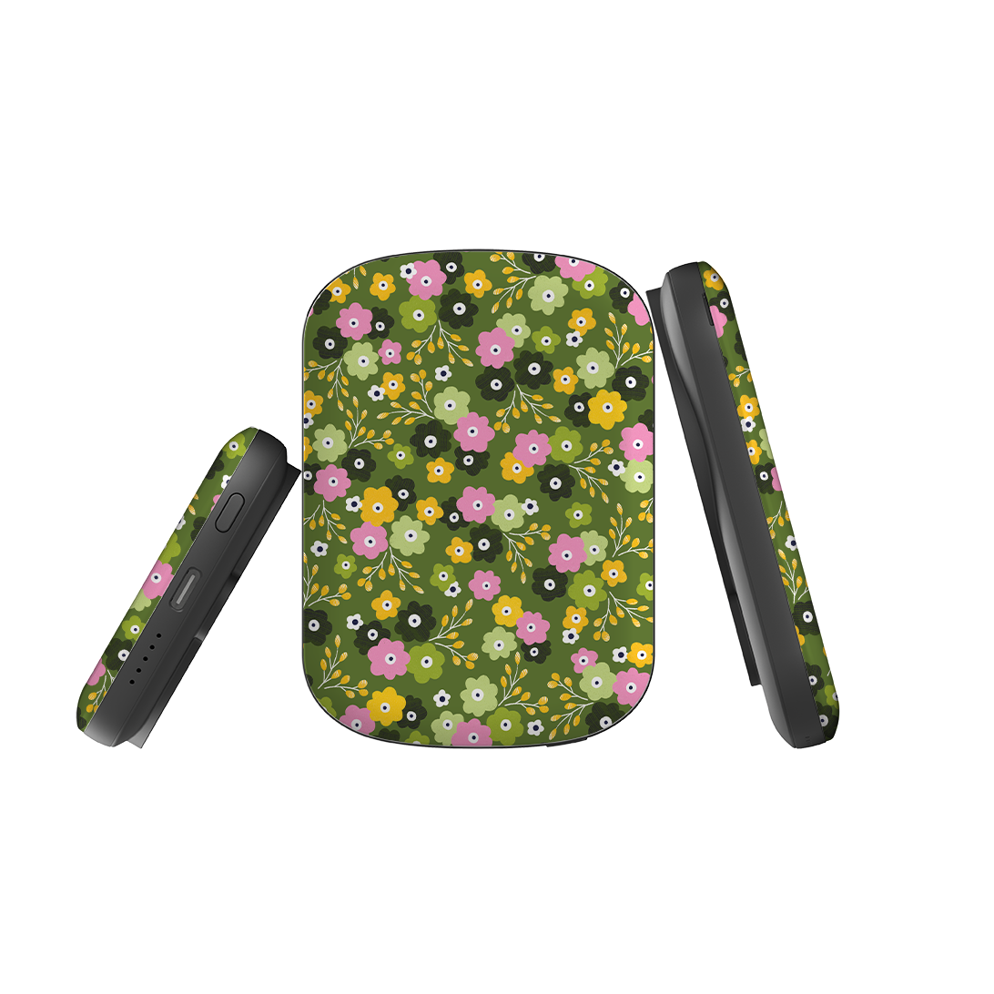 MagSafe Power Bank - Cherry Blossom II By Ali Brookes