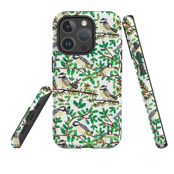 iPhone MagSafe Tough Case - Chickadee By Tracey English