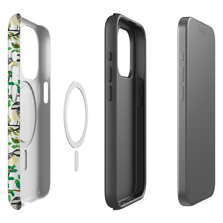 iPhone MagSafe Tough Case - Chickadee By Tracey English