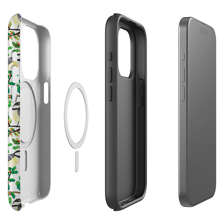 iPhone MagSafe Tough Case - Chickadee By Tracey English