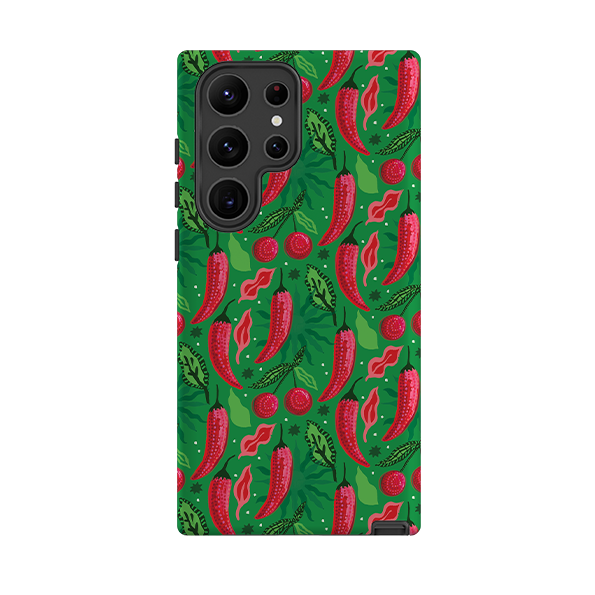 Samsung Tough  Case - Chilli Cherry By Emma Frances Grant