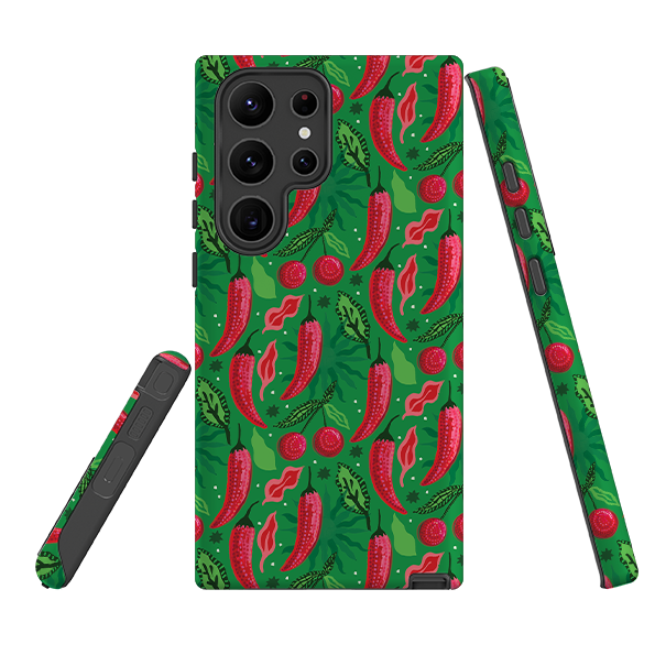 Samsung Tough  Case - Chilli Cherry By Emma Frances Grant