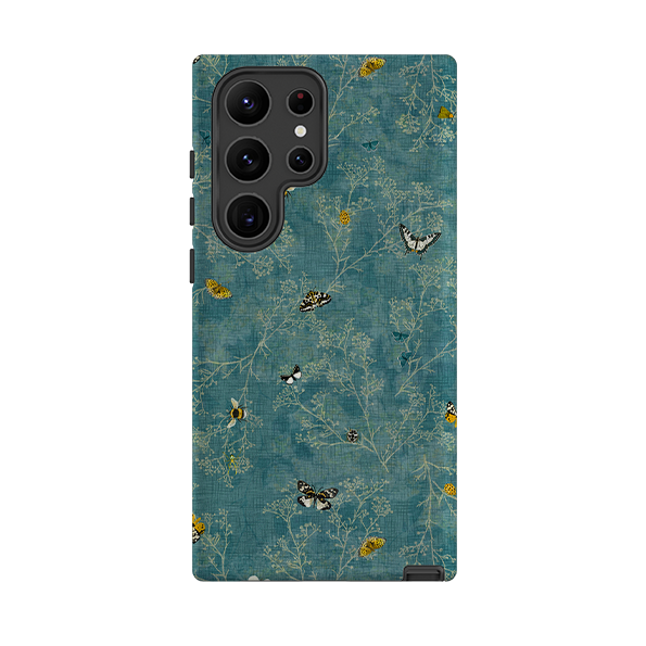 Samsung Tough  Case - Chinoiserie Garden Soft Sage By Katherine Quinn