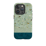 iPhone Tough Case - Chinoiserie Garden Soft Sage 2 By Katherine Quinn