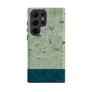 Samsung Tough  Case - Chinoiserie Garden Soft Sage 2 By Katherine Quinn