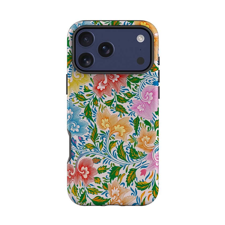 iPhone Tough Case - Chintz Paisley