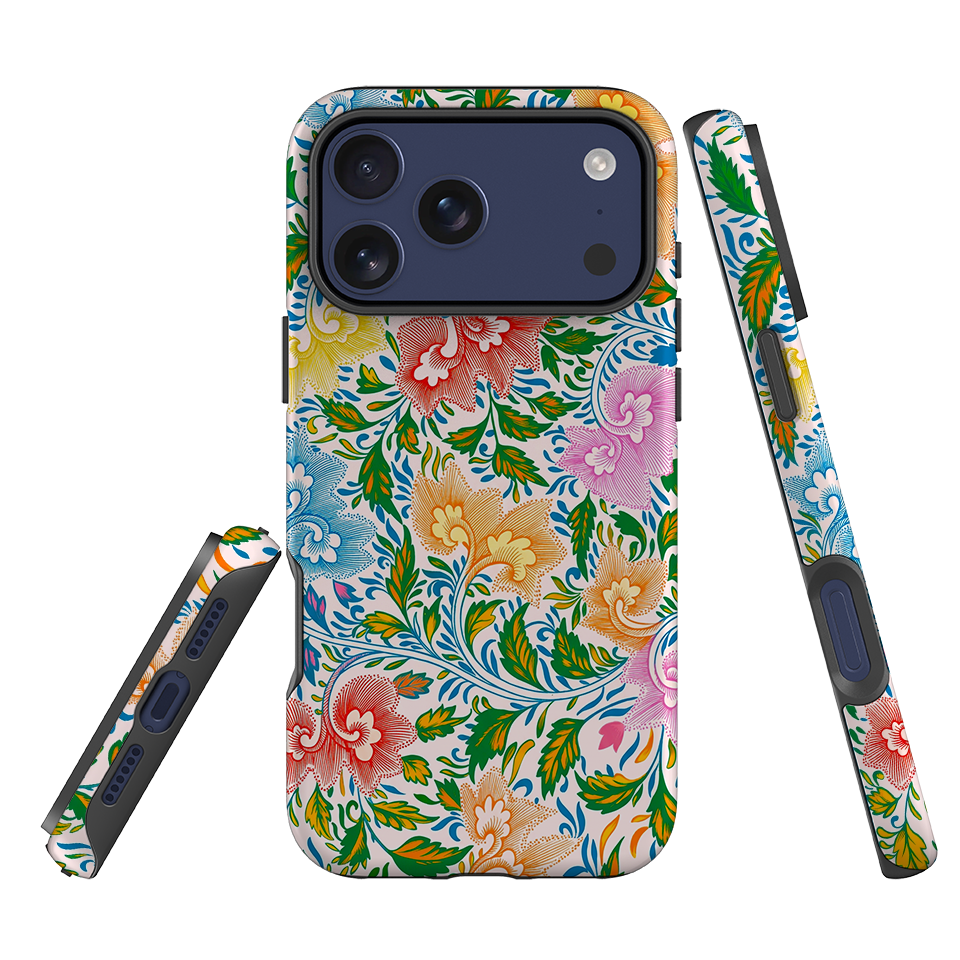 iPhone Tough Case - Chintz Paisley