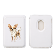 Chorkie MagSafe Wallet- White