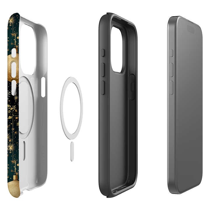 iPhone MagSafe Tough Case -  Christmas Baubles II