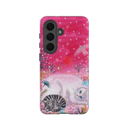 Samsung Tough Case - Christmas Cats By Mary Stubberfield