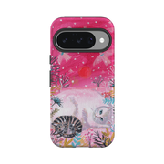 Google Tough Case - Christmas Cats By Mary Stubberfield