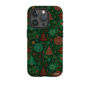 iPhone Tough Case - Christmas Forest By Natalie Pedetti Prack