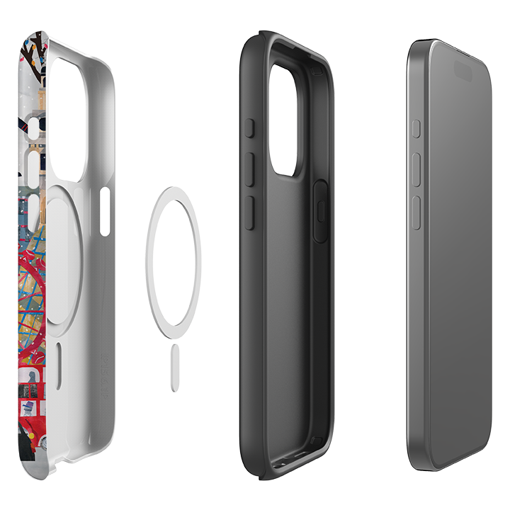 iPhone MagSafe Tough Case - Christmas In London By Tracey English