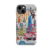 Christmas In London Case and Card Case By Tracey English