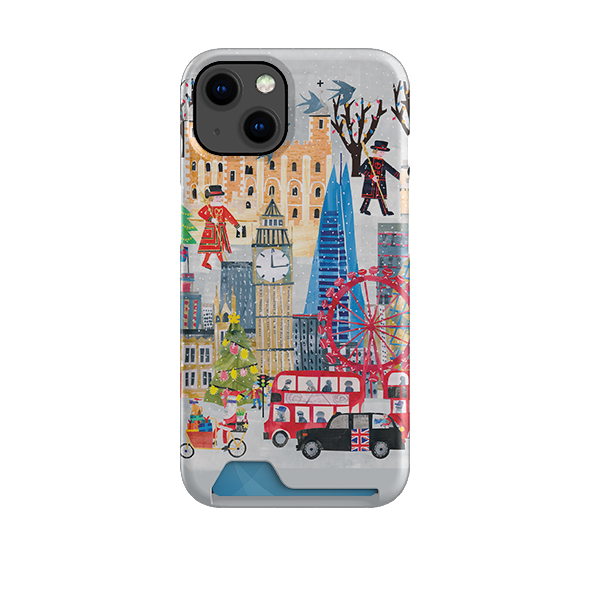 Christmas In London Case and Card Case By Tracey English