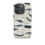 iPhone Tough Case - Christmas Whale III By Katherine Quinn