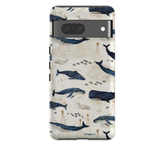 Google Tough Case -  Christmas Whale III By Katherine Rowe