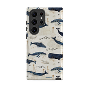 Samsung Tough Case - Christmas Whale III By Katherine Quinn