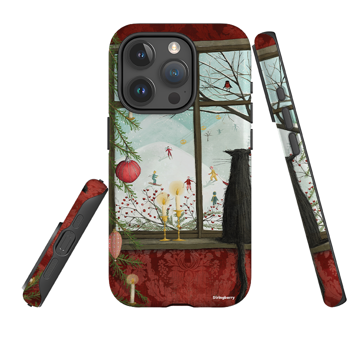 iPhone Tough Case - Christmas Window By Maja Lindberg