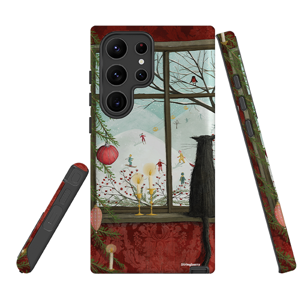 Samsung Tough Case - Christmas Window By Maja Lindberg