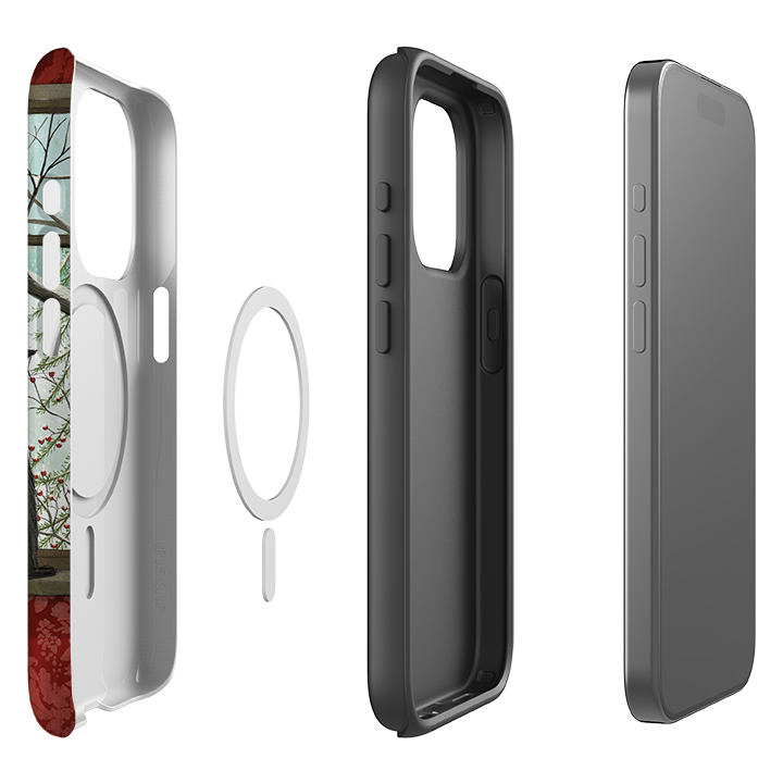 iPhone MagSafe Tough Case - Christmas Window By Maja Lindberg