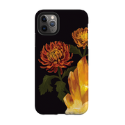 iPhone Tough Case - Chrysanthemum Citrine By Anna Stead