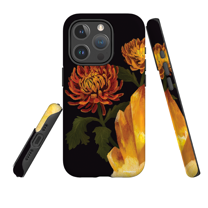 iPhone MagSafe Tough Case - Chrysanthemum By Anna Stead