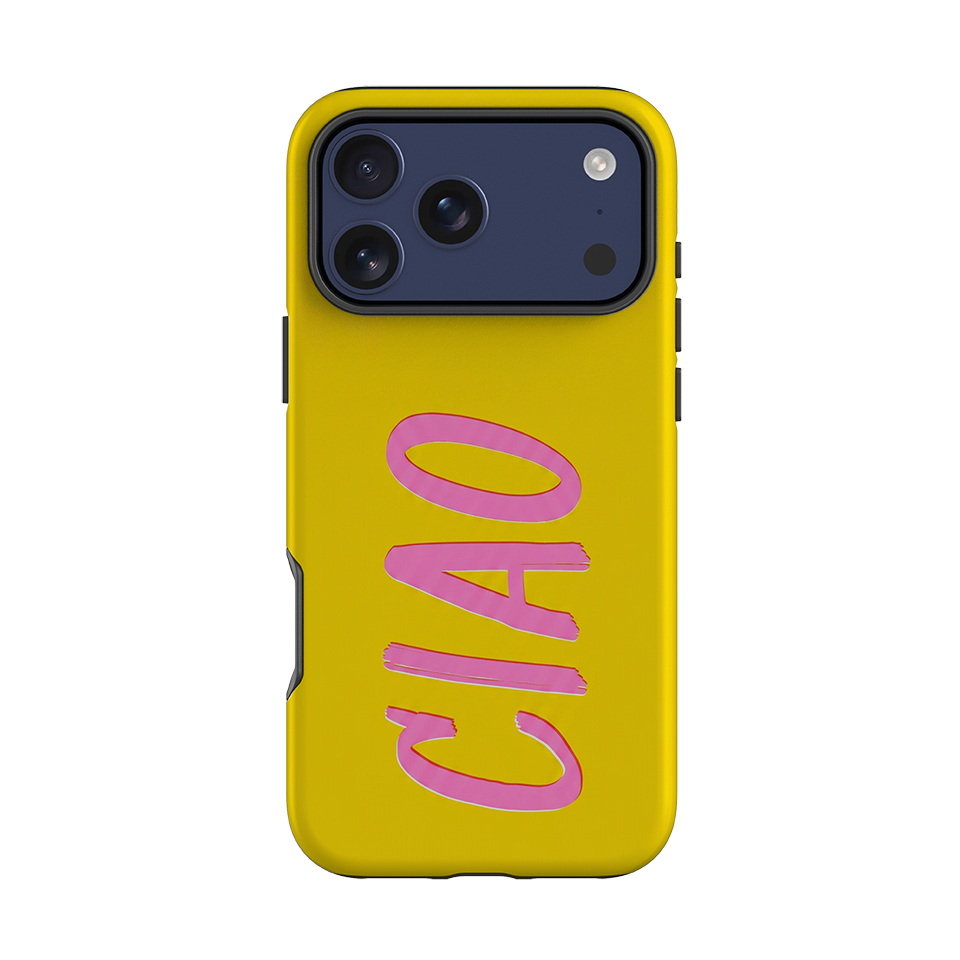 iPhone Tough Case - Ciao Yellow