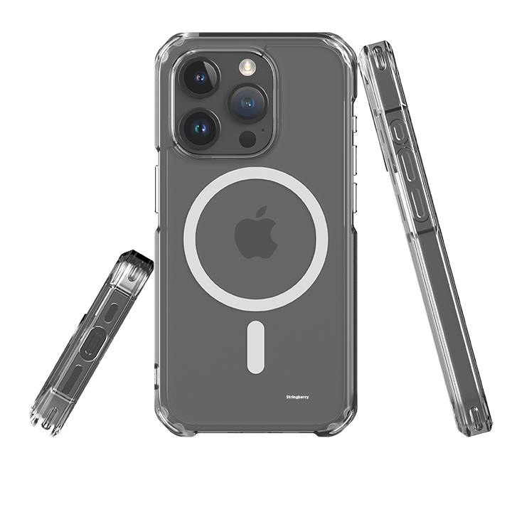 iPhone 15 Pro Max Impact Resistant MagSafe Clear Case