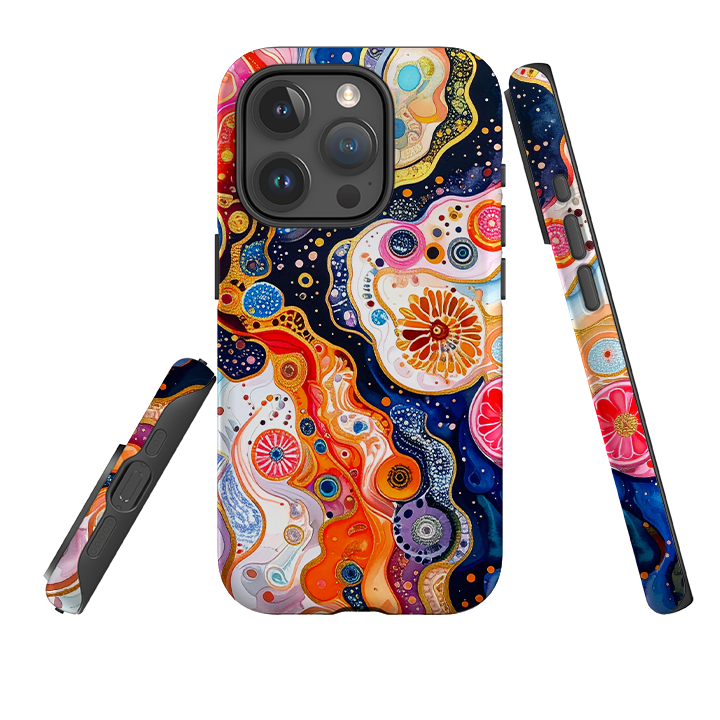 iPhone Tough Case - Cloud Marble