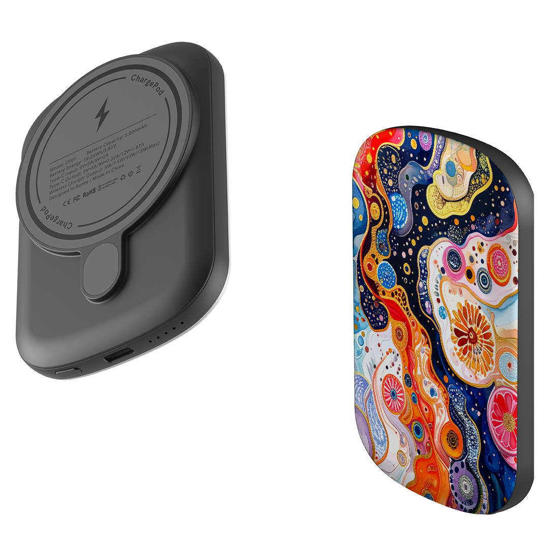 MagSafe Power Bank - Cloud Marble