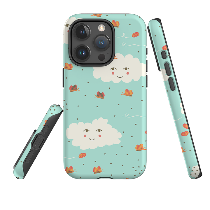 iPhone Tough Case - Clouds By Gabriela Larios