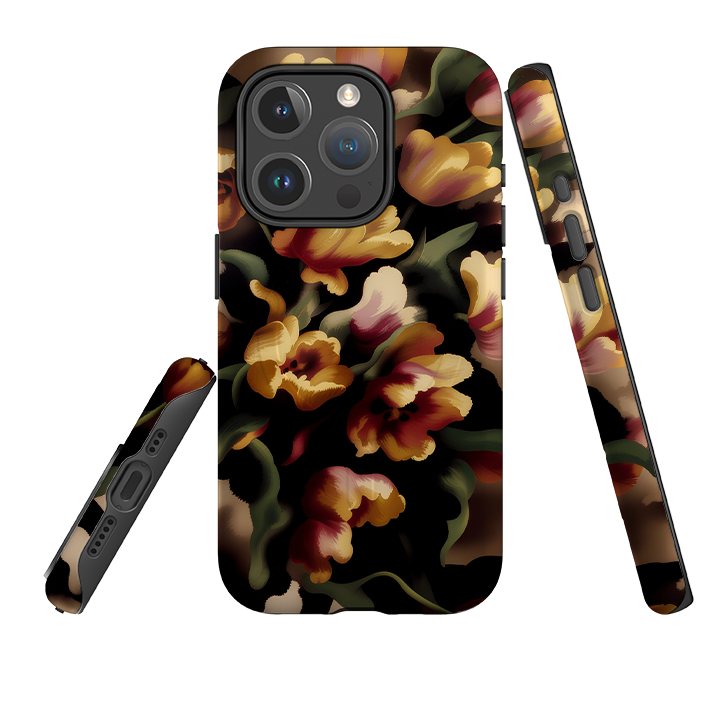 iPhone MagSafe Tough Case - Cloudy Tulips