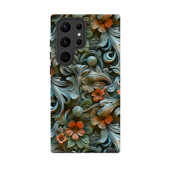 Samsung Tough Case - Clover Floral